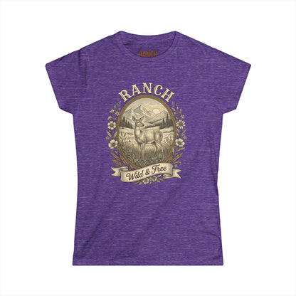 Women's horseshoe Ranch Tee - Ranch