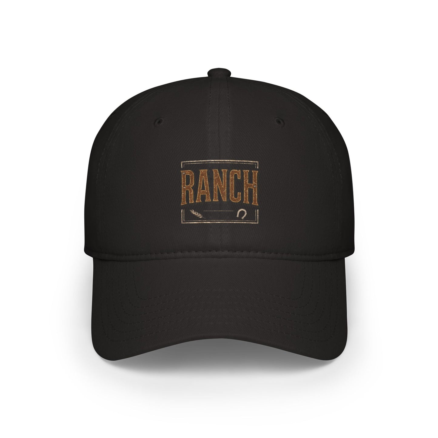 Ranch Vintage Patch Baseball Cap — Rustic Western Hat for Ranch Life