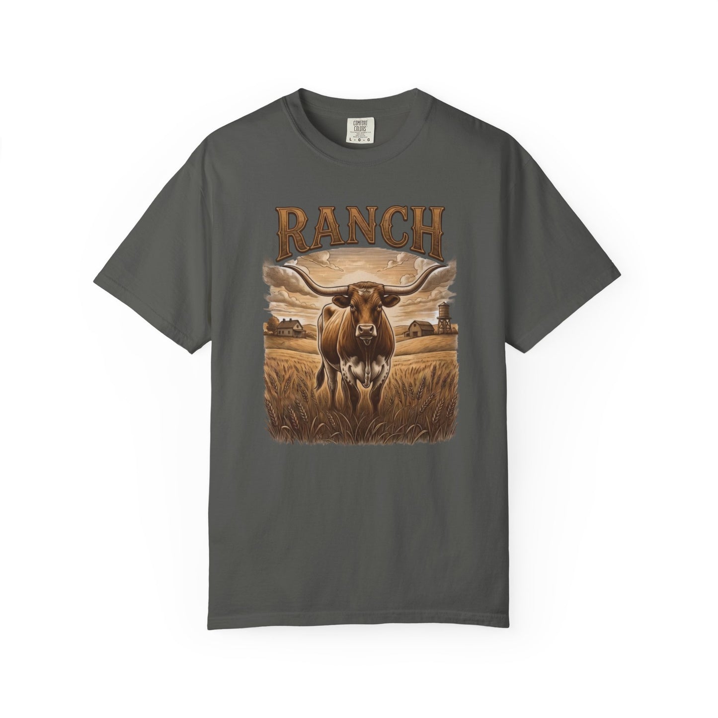 Men's Longhorn Ranch Tee - Ranch