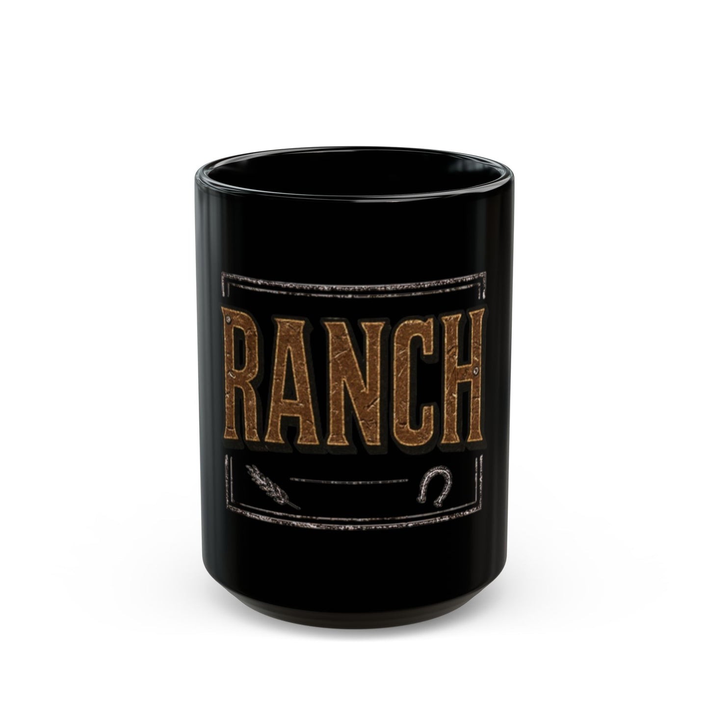 Ranch Black Coffee Mug - Ranch