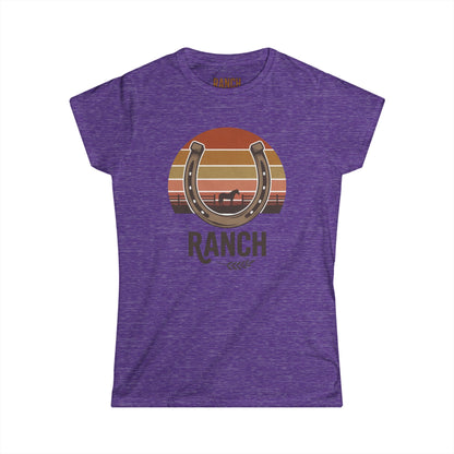 Women's horseshoe Ranch Tee - Ranch