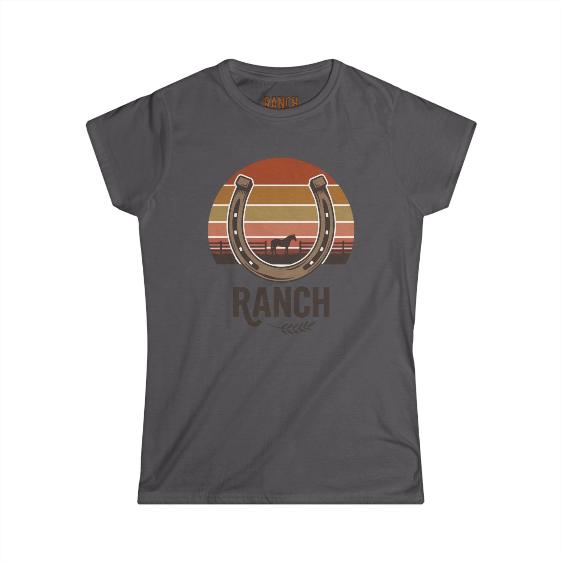 Women's horseshoe Ranch Tee - Ranch