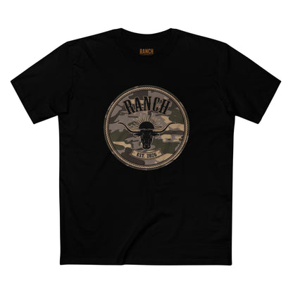 Men's Camo Logo Ranch Tee - Ranch