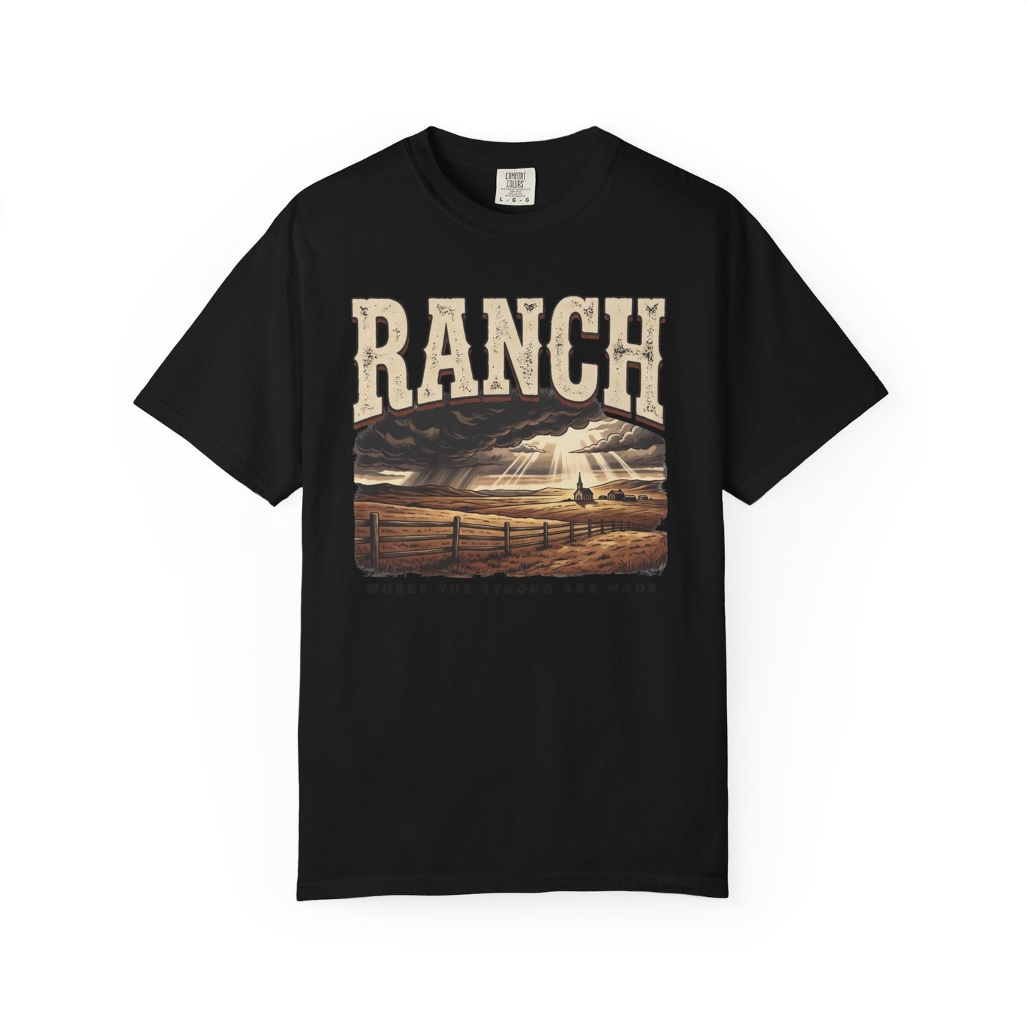 Men's country sunset Ranch Tee - Ranch