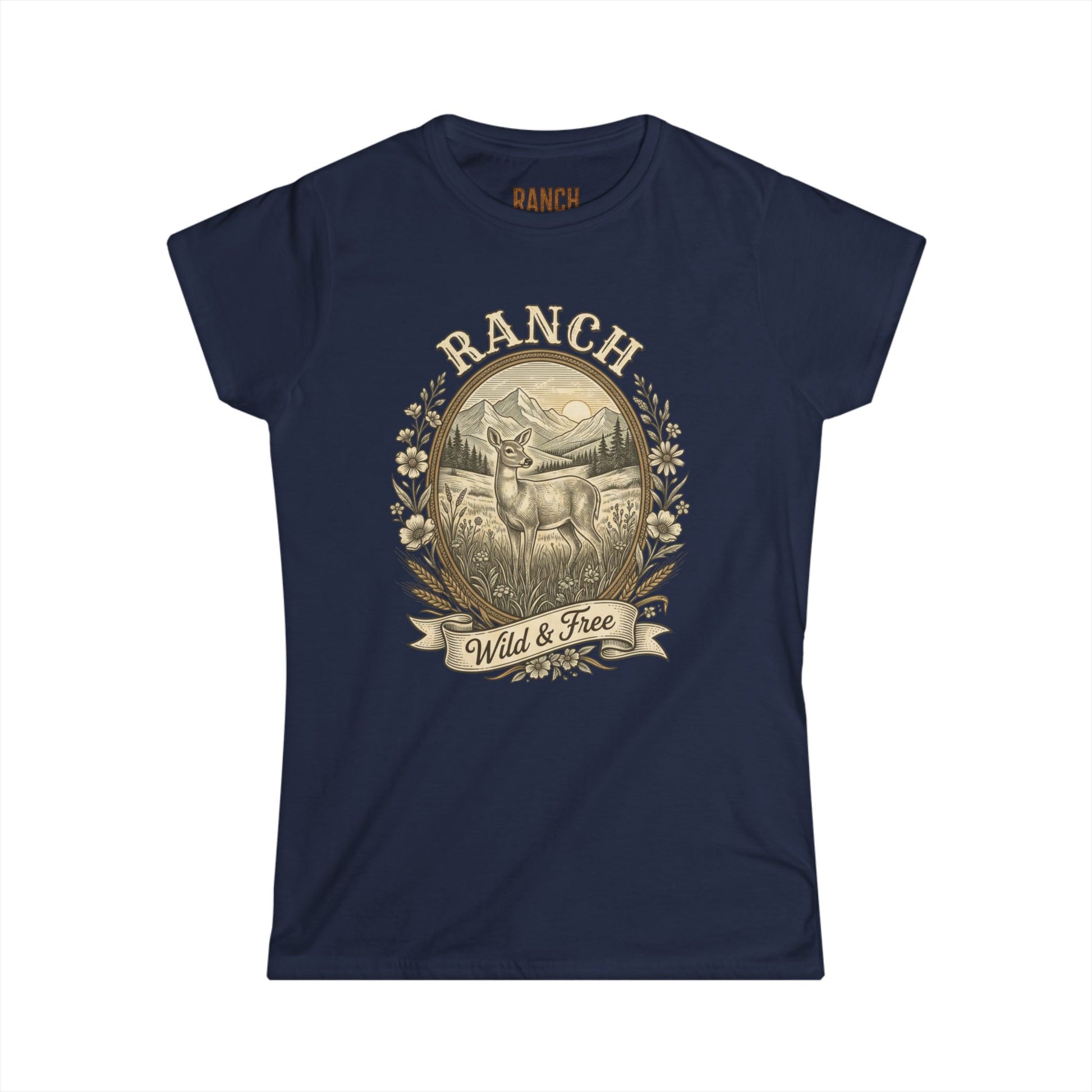 Women's horseshoe Ranch Tee - Ranch