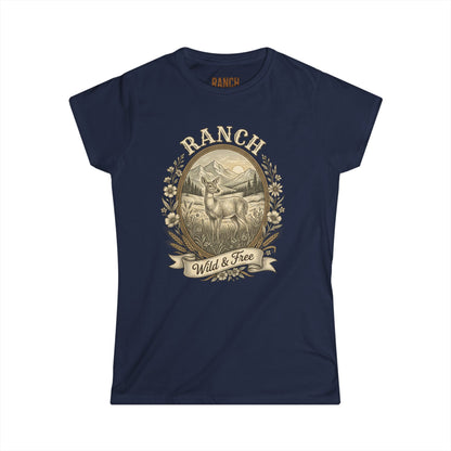 Women's horseshoe Ranch Tee - Ranch