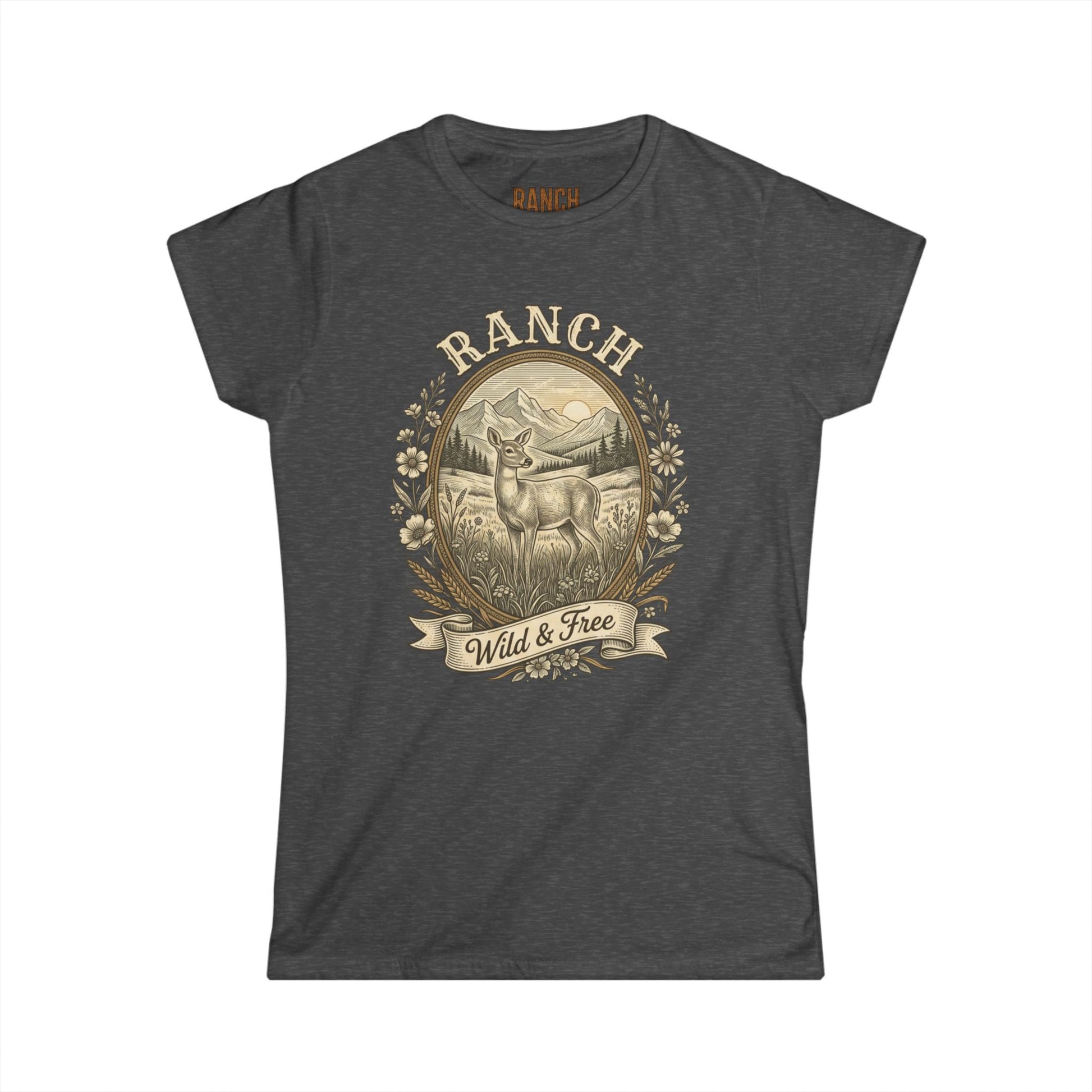 Women's horseshoe Ranch Tee - Ranch