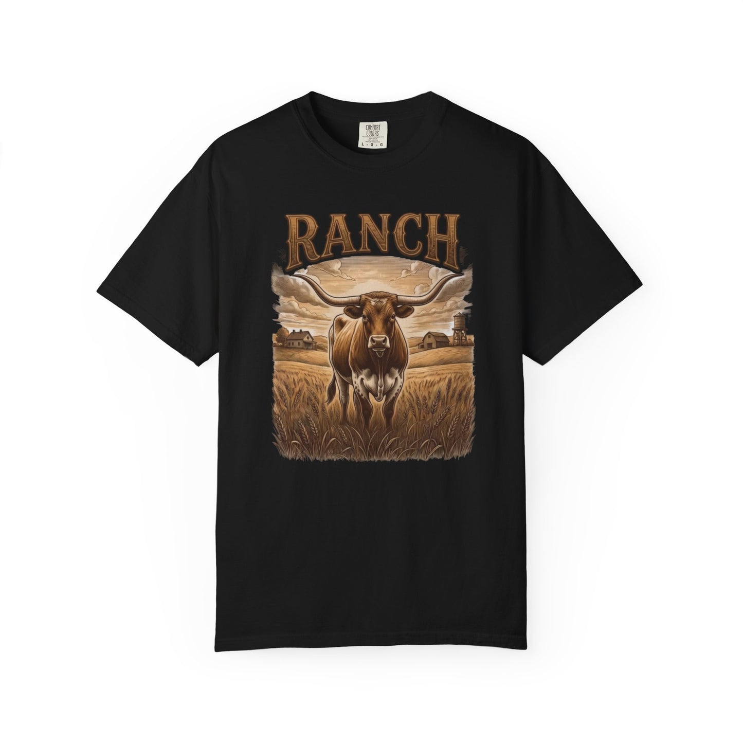 Men's Longhorn Ranch Tee - Ranch