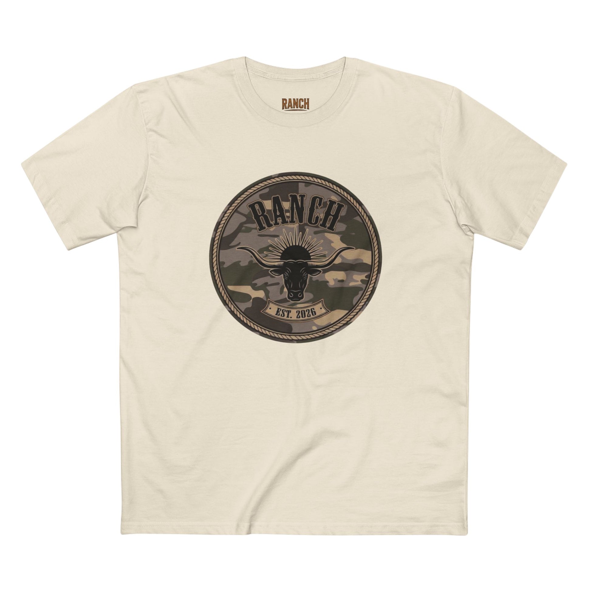 Men's Camo Logo Ranch Tee - Ranch
