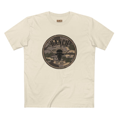Men's Camo Logo Ranch Tee - Ranch