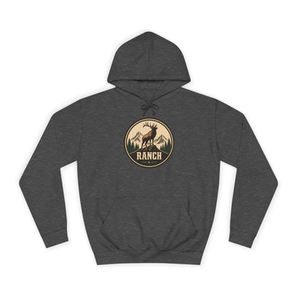 Rugged Western Elk Hoodie