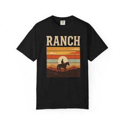 Men's sunset Ranch Tee - Ranch