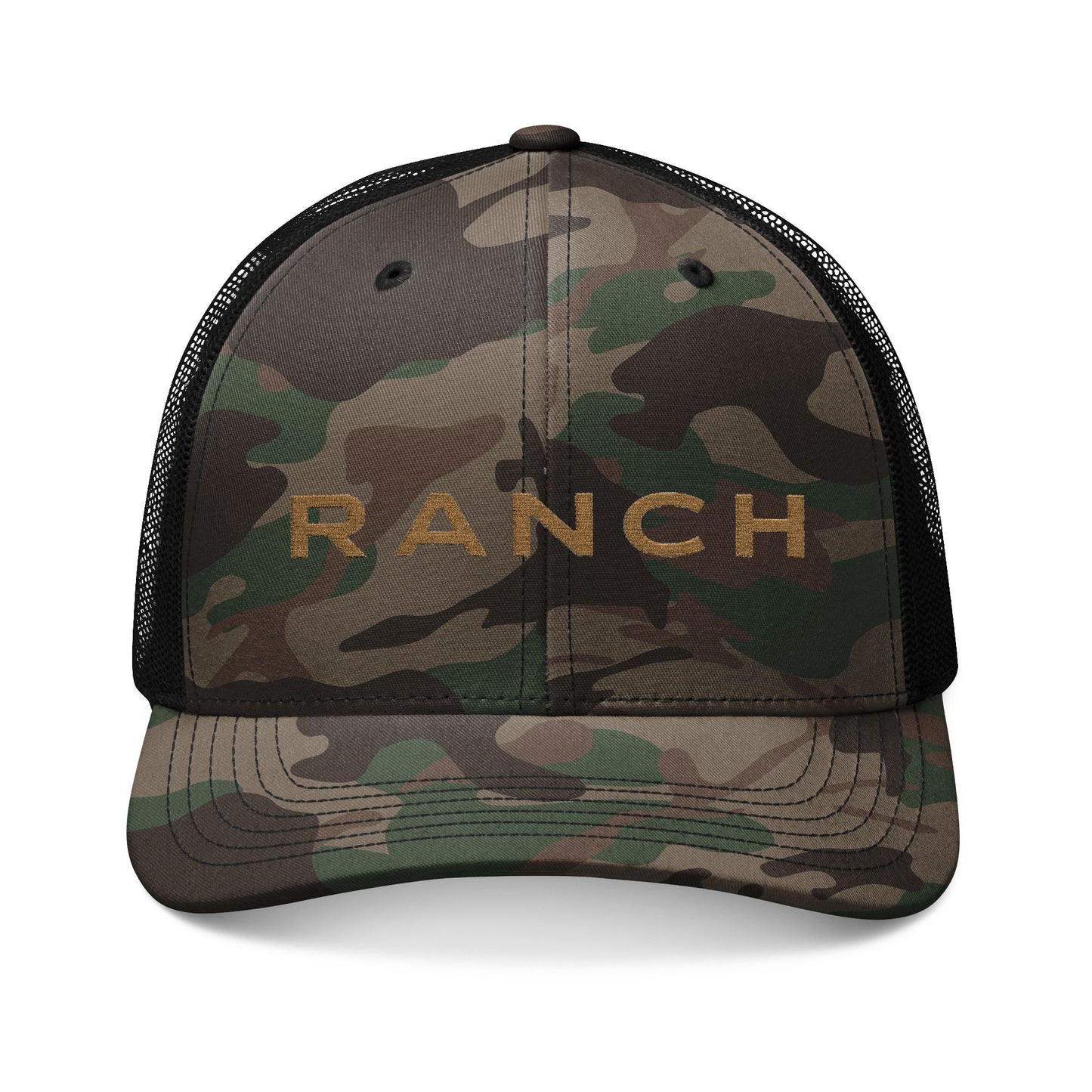Ranch Camouflage Hat (Embroidered)
