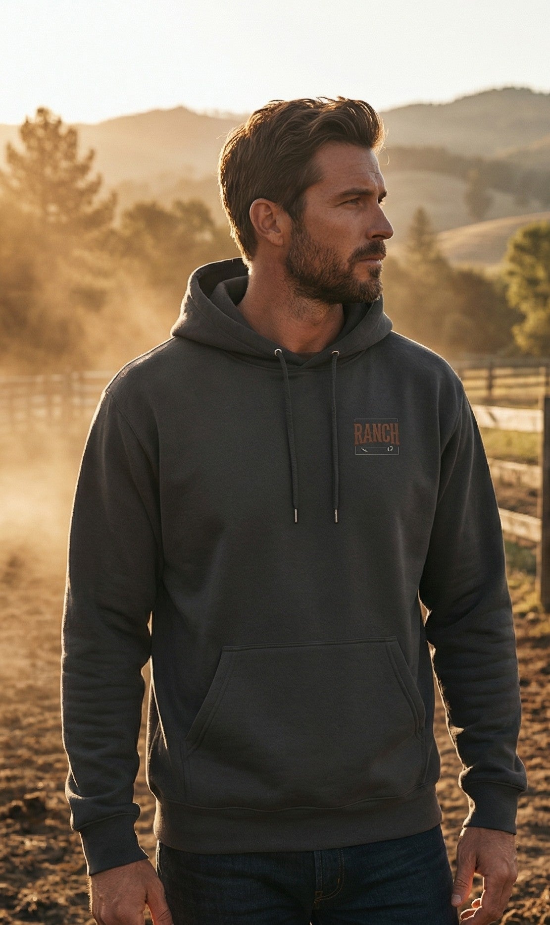 Men's Ranch Hoodie - Ranch