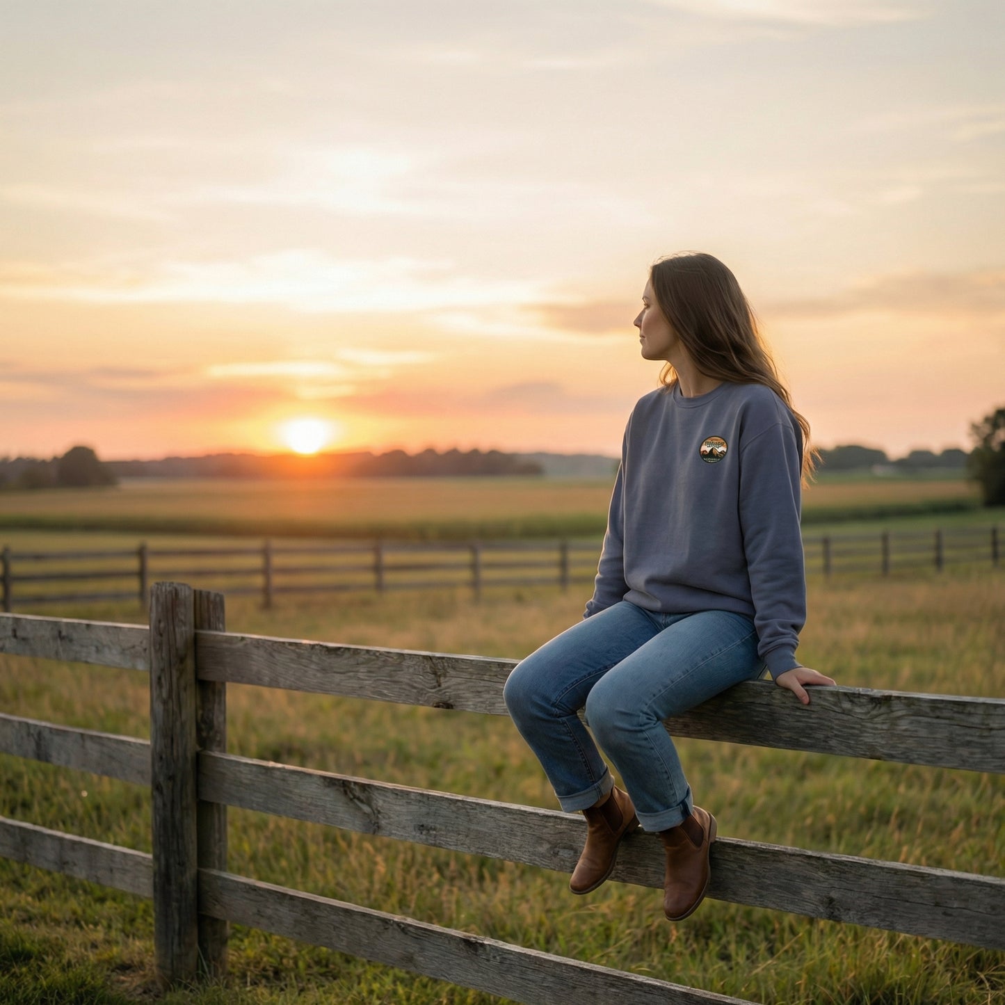 Mountain Ranch Women's sweatshirt - Ranch