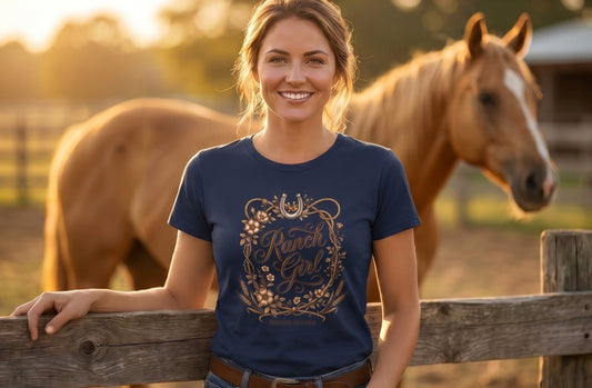 Women's Ranch girl Tee - Ranch