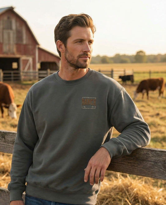 Men's Cozy Ranch Crewneck - Ranch
