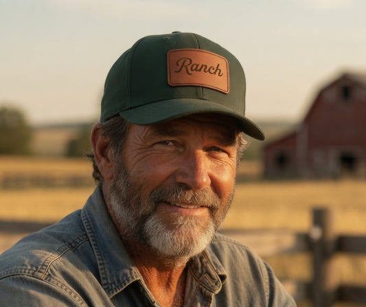 Ranch Leather Patch Cap - Ranch