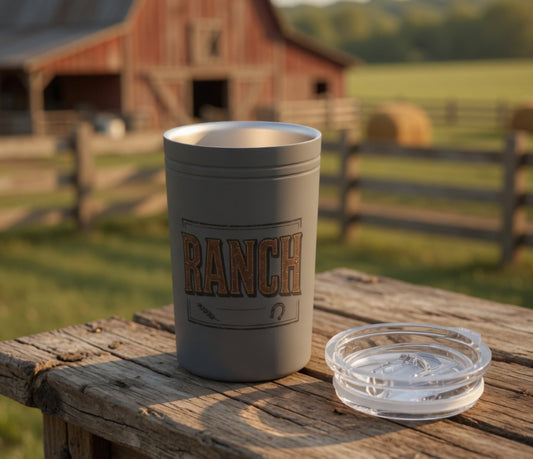 Ranch Insulated 11oz Tumbler – Vacuum Travel Cup - Ranch